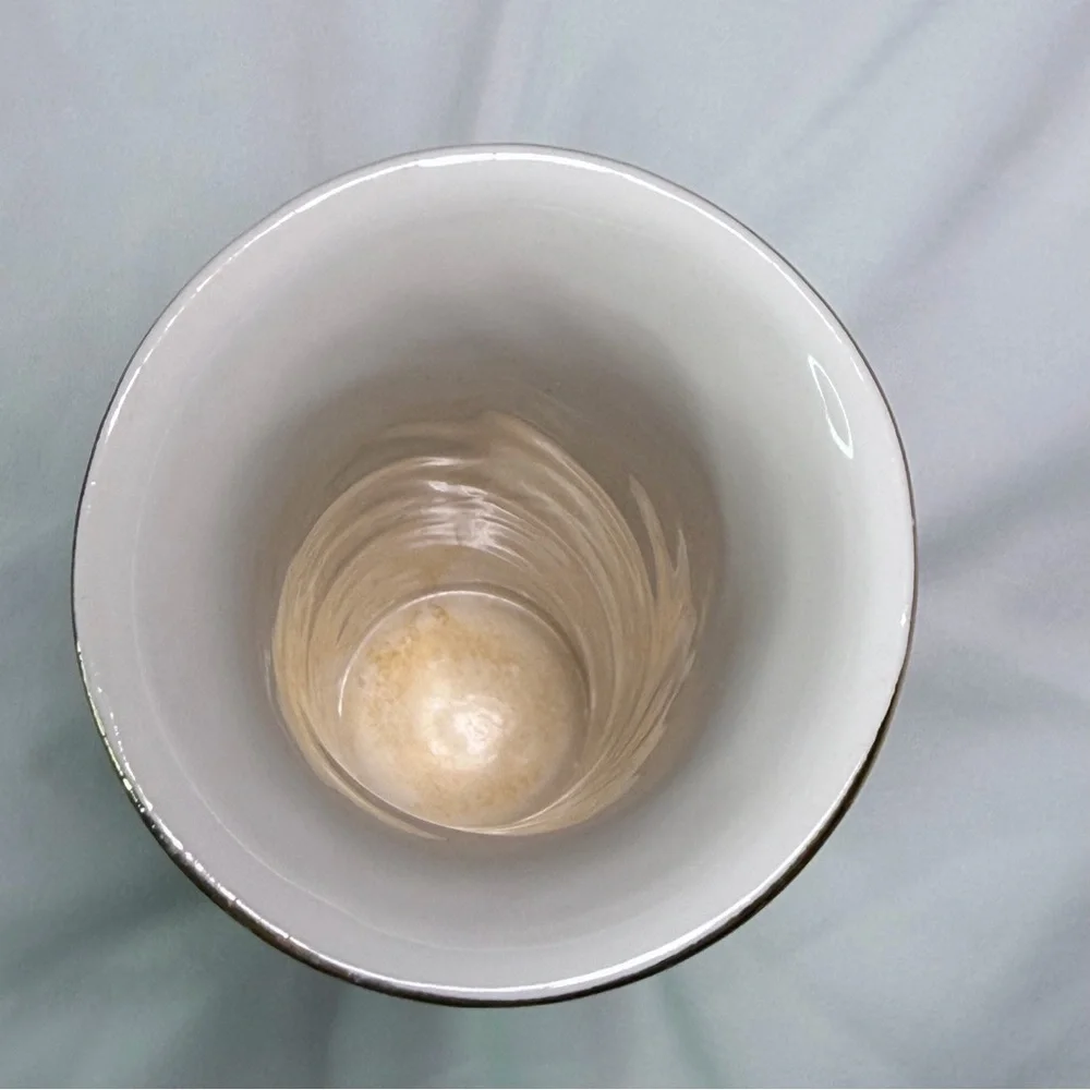Vintage Porcelain Ivory 1997 Paul Sebastian Limited Edition Retro Bud Vase Decor